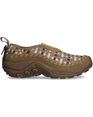 Merrell Jungle Moc Woven Slip-On Sneakers - Brown