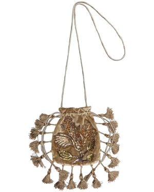 Maliparmi Garden Crossbody Bag - Metallic