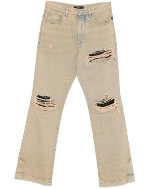 Amiri Ripped Jeans - Natural