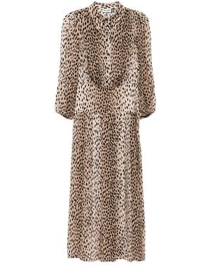 RIXO London Maddison Dress - Natural