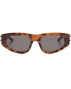 Balenciaga Cat-Eye Sunglasses - Brown
