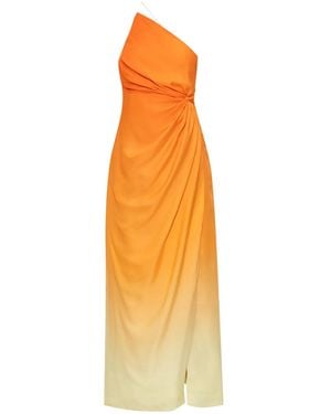 Cult Gaia Robe Longue Valerie - Orange