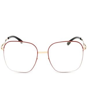 Ic! Berlin Square-Frame Glasses - Natural