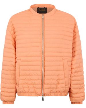 Moorer Elvira Quilted Jacket - Orange