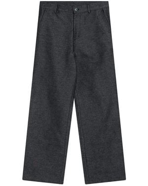 Brain Dead Straight-Leg Cotton Trousers - Grey