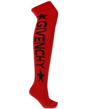 Givenchy Printed Socks - Red