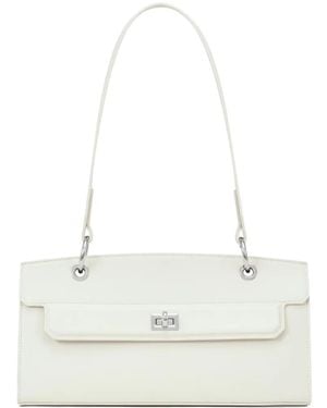 POTAMY Bolso De Hombro Con Solapa - Blanco