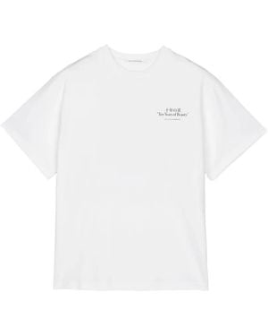 Cecilie Bahnsen T-Shirt Dorothy À Imprimé Graphique - White