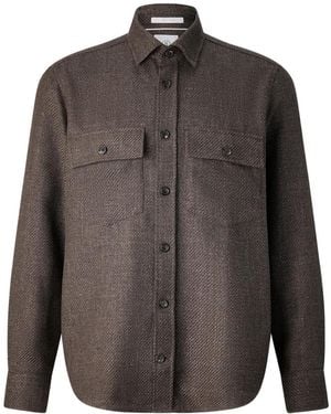Bogner Chemise Heiko À Col Boutonné Et Poches À Rabat - Grey
