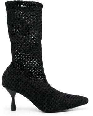 Agl Attilio Giusti Leombruni Ide Plots Ankle Boots - Black