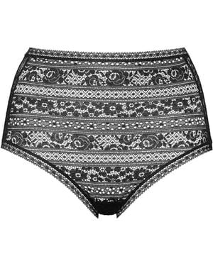 Eres Slip Voilette A Vita Alta - Grigio