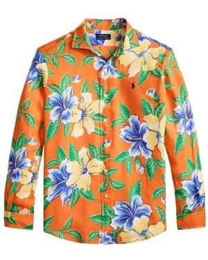Polo Ralph Lauren Floral-Print Shirt - Grey