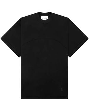 Jil Sander Cotton T-Shirt - Black