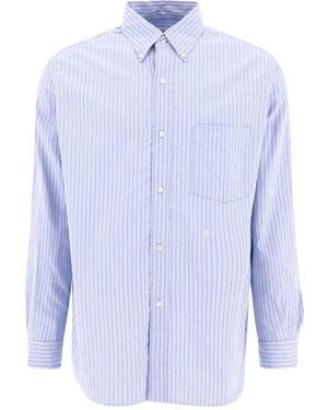 Nanamica Striped Shirt - Blue