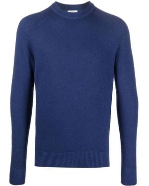 Malo Crew-Neck Cashmere Jumper - Blue