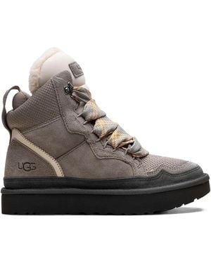 UGG Highmel Suede Hi-Top Sneakers - Brown