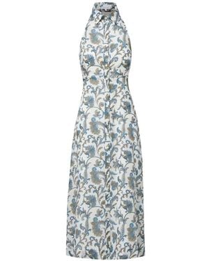 Veronica Beard Mackey Midi Dress - White
