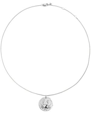 Monica Vinader Cancer Zodiac Pendant Necklace - White