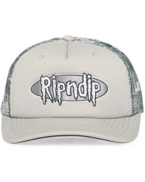 RIPNDIP Sic Mesh-Panel Trucker Hat - Grey