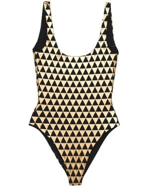Cynthia Rowley Olympia One-Piece Swimsuit - Black