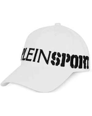 Philipp Plein Logo-Embroidery Baseball Cap - White