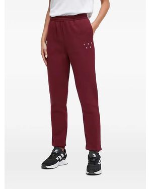 Casall Logo-Print Track Trousers - Red