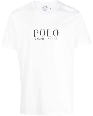Polo Ralph Lauren Logo-Print Cotton T-Shirt - White