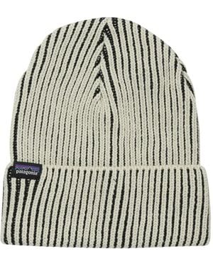 Patagonia Striped Beanie - ブラック