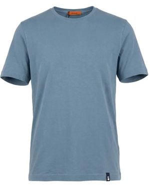 Drumohr Crew-Neck T-Shirt - Blue
