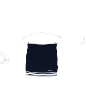 CASABLANCA Striped Tennis Skirt - Blue