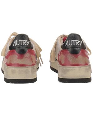 Autry Zapatillas Medalist Super Vintage - Blanco