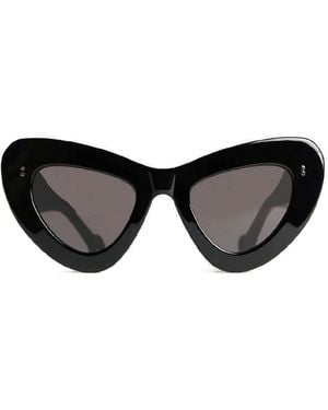 JW Anderson Jwa06 Butterfly-Frame Sunglasses - Black