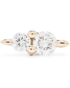 Maria Black 14Kt Hazy Gleam Piercing Diamond Single Earring - White
