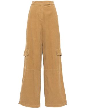 Dorothee Schumacher コーデュロイ カーゴパンツ - ナチュラル