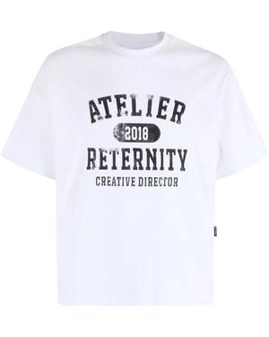 RETERNITY Graphic-Print T-Shirt - White