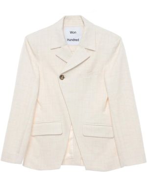 Won Hundred Alora C Blazer - White