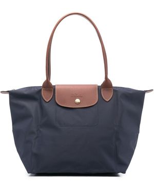 Longchamp Le Pliage Medium Canvas Bag in Black Lyst