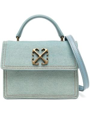 Off-White c/o Virgil Abloh Leather Mini Bag - Blue