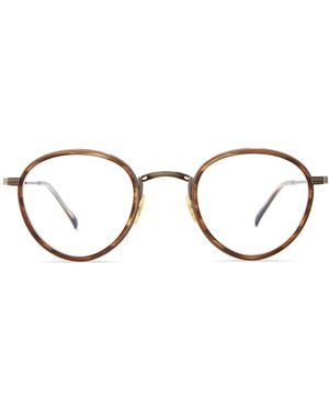 Mr. Leight Gafas Bristol C Con Montura Redonda - Marrón