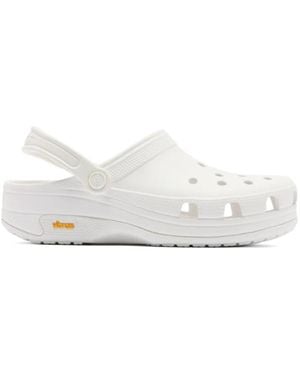 Crocs™ Perforated Slingback Mules - White