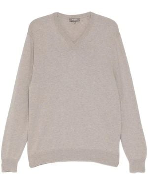 N.Peal Cashmere Burlington Jumper - White