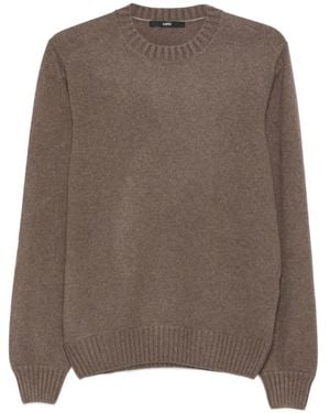SAPIO Ribgebreide Trui - Bruin
