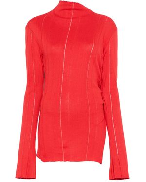 Jade Cropper Gestricktes Oberteil - Rot