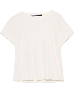 Bimba Y Lola Light Cotton Straight T-Shirt - White