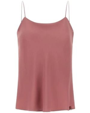 Herno Scoop-Neck Tank Top - Pink