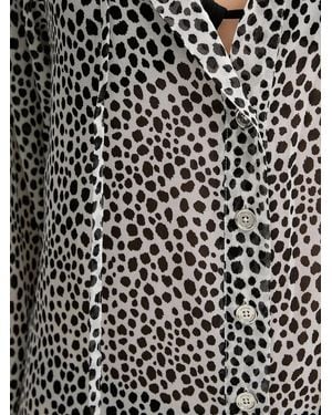 MICHAEL Michael Kors Printed Beach Mini Dress - Black
