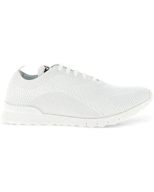 Kiton Baskets Fits À Lacets - White