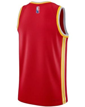 Nike Atlanta Hawks Diamond Icon Edition Tank Top - Red