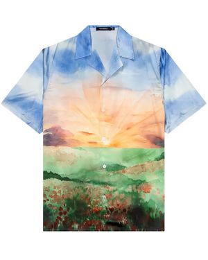 NAHMIAS Summerland Sunset Shirt - Blue