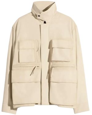 Lemaire Reporter Multi-Pocket Jacket - Natural